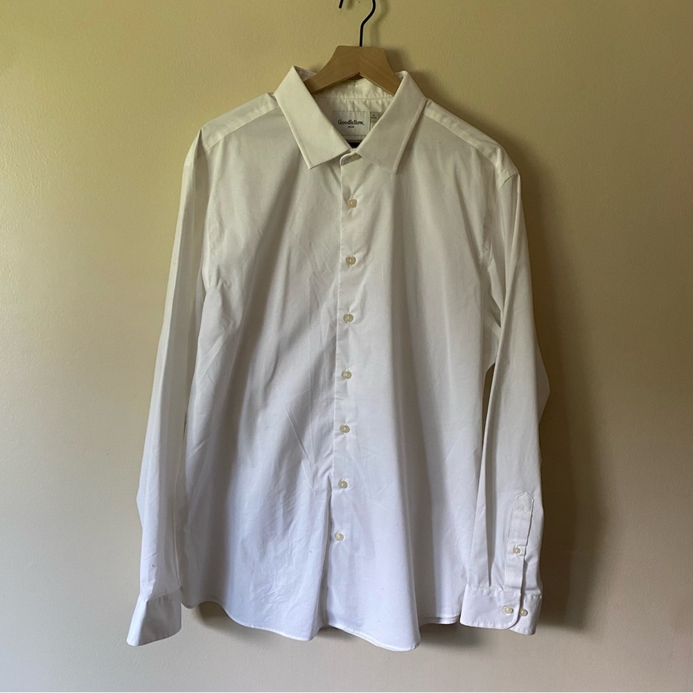 Good Fellows White Men's Shirt